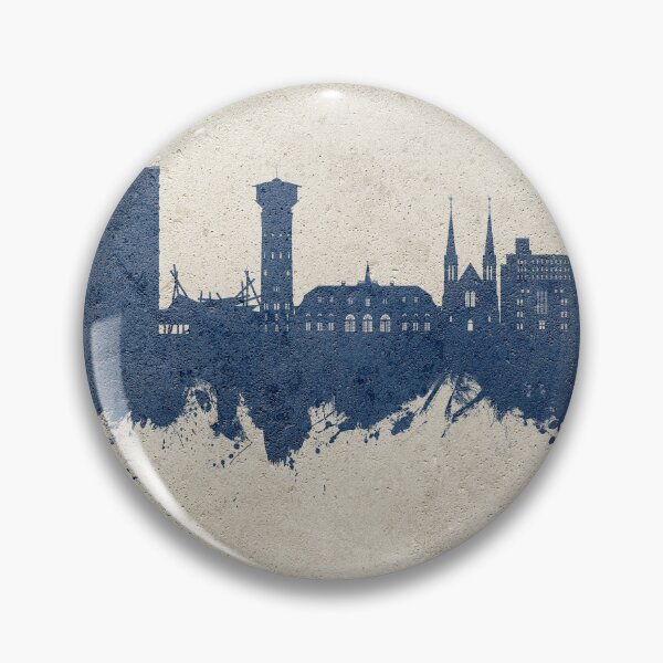 Item preview, Oberhausen Germany Skyline designed and sold by ArtPrints.