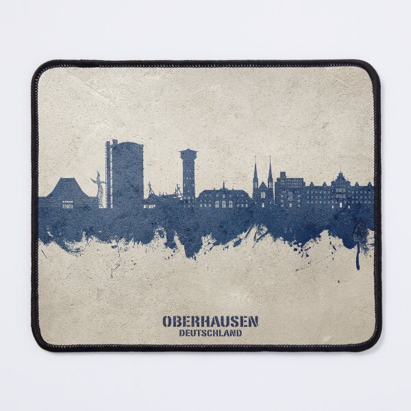 Item preview, Oberhausen Germany Skyline designed and sold by ArtPrints.