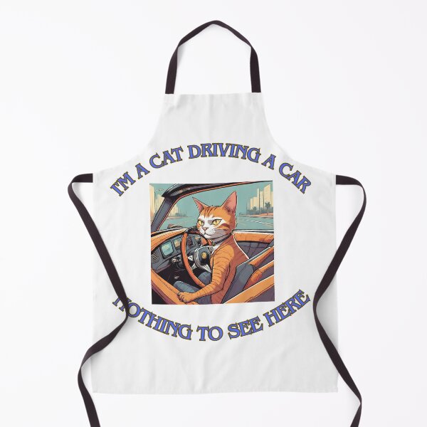 Item preview, I'm a cat driving a car 6 designed and sold by LorenzoArtZa.