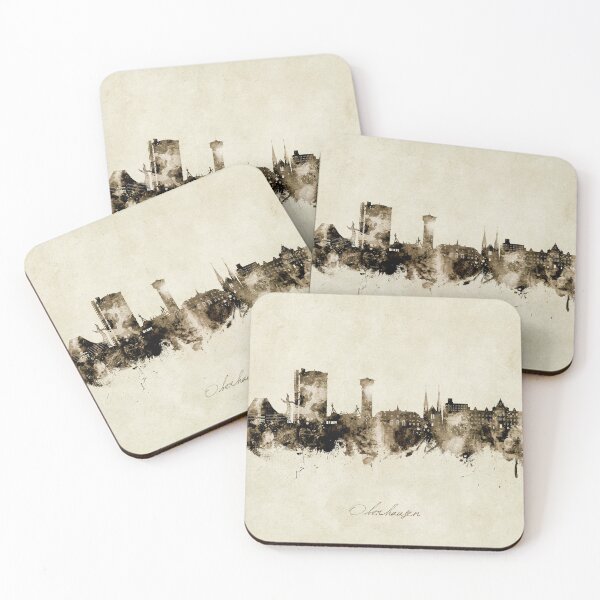 Item preview, Oberhausen Germany Skyline designed and sold by ArtPrints.