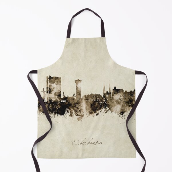 Item preview, Oberhausen Germany Skyline designed and sold by ArtPrints.