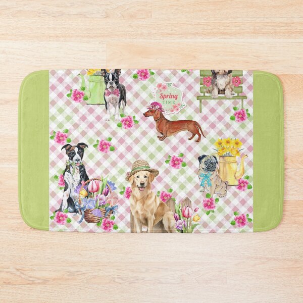 Item preview, Spring Time Dogs C1-SQ designed and sold by Jean Plout.