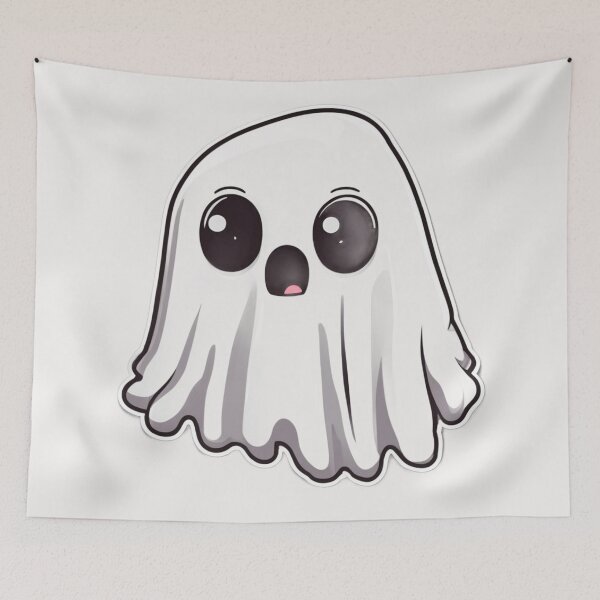 Item preview, Worried Ghost designed and sold by Planetporridge.