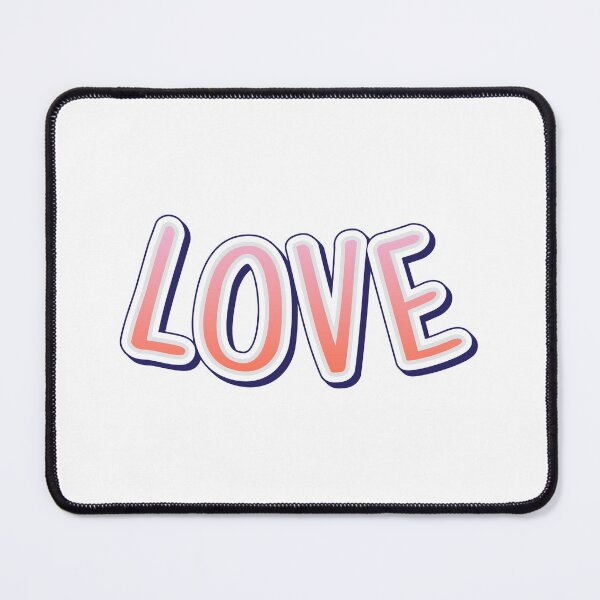 Item preview, Love text sicker designed and sold by Sticktle.