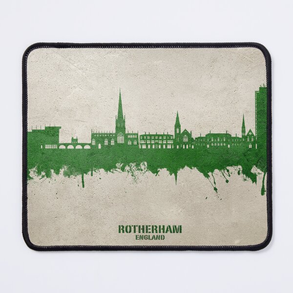 Item preview, Rotherham England Skyline designed and sold by ArtPrints.