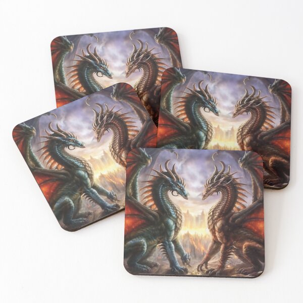 Item preview, Two dragons designed and sold by M-Y-A-R-T-.