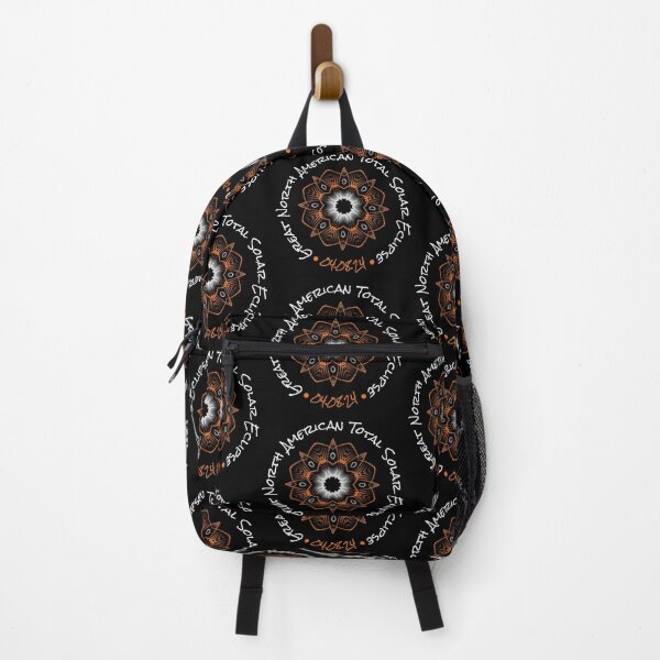 Item preview, Total Solar Eclipse April 8, 2024 90's Grunge Style Mandala designed and sold by darkskydelights.