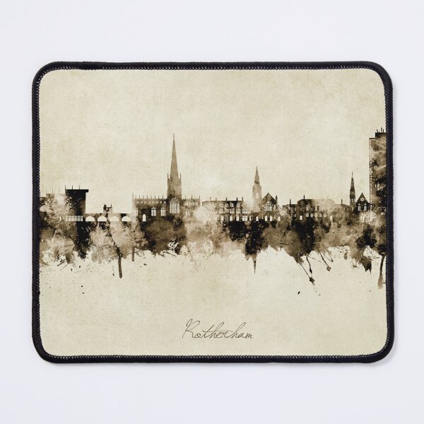 Item preview, Rotherham England Skyline designed and sold by ArtPrints.