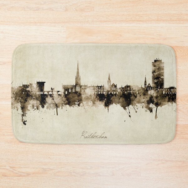 Item preview, Rotherham England Skyline designed and sold by ArtPrints.
