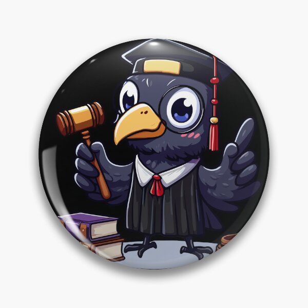 Item preview, The Crow Of Judgement designed and sold by Kawaii-n-Spice.
