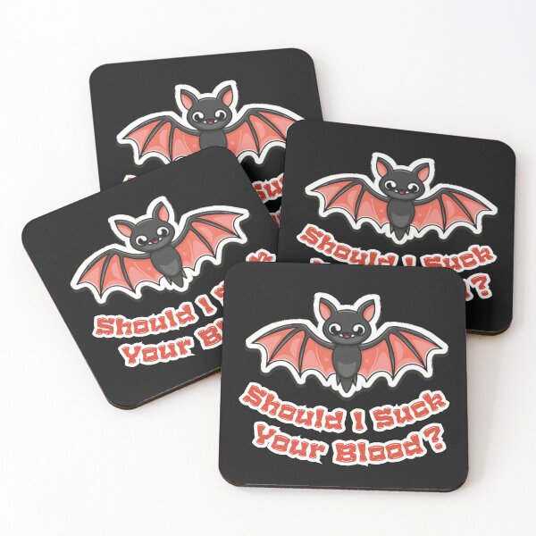 Item preview, Should I Suck Your Blood ? Hallowen Bat  designed and sold by Psycho-Crazy.