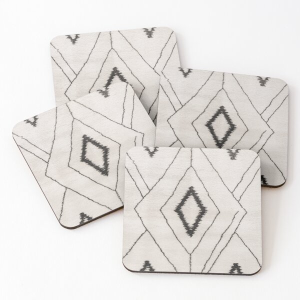 Item preview, Moroccan Berber Rug Design No.23 - Ivory White designed and sold by Zoltan Ratko.