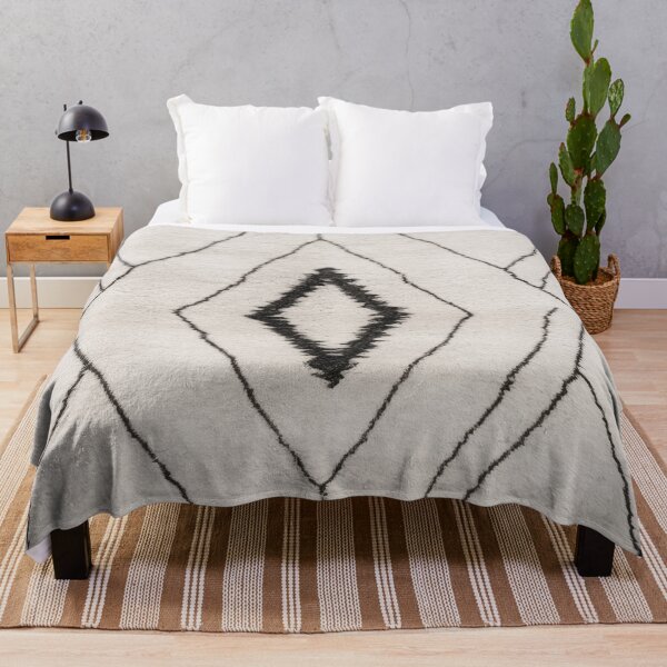 Item preview, Moroccan Berber Rug Design No.23 - Ivory White designed and sold by Zoltan Ratko.