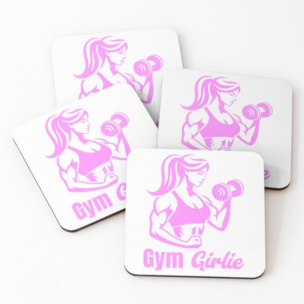 Item preview, Gym Girlie! Pink Women Weightlifting designed and sold by PMCreative.