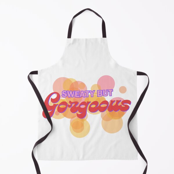 Item preview, Sweaty but gorgeous - dance / gym - happy stuff for happy times - orange designed and sold by TheRubberOnion.