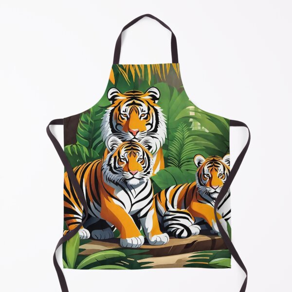 Item preview, Beautiful Sumatra Tiger Family in the Jungle Amazon Forest designed and sold by sportsimpact.