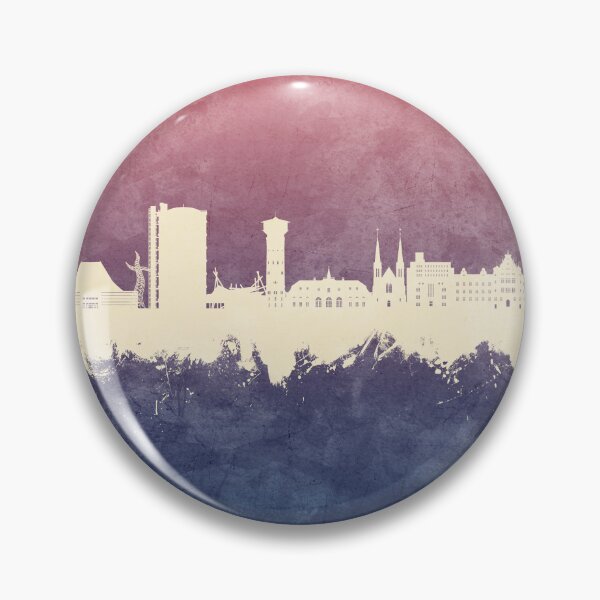 Item preview, Oberhausen Germany Skyline designed and sold by ArtPrints.