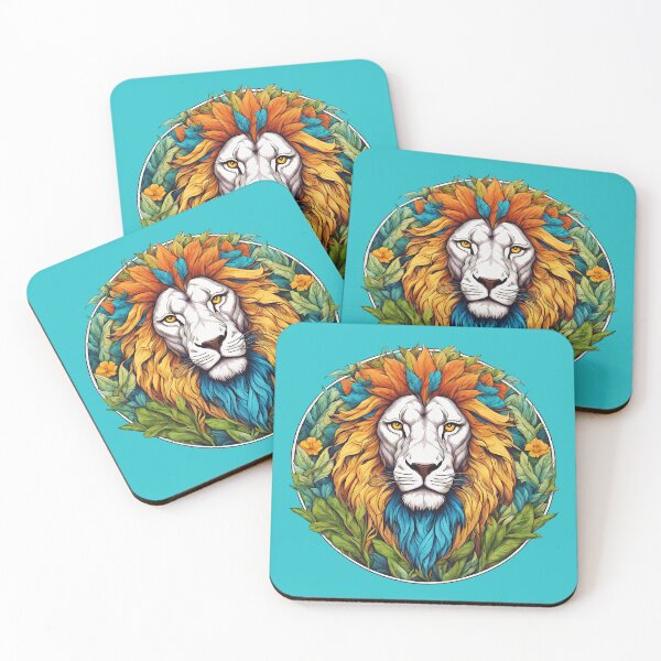 Item preview, Majestic Watercolor Lion designed and sold by justpurrfect.