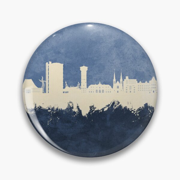 Item preview, Oberhausen Germany Skyline designed and sold by ArtPrints.