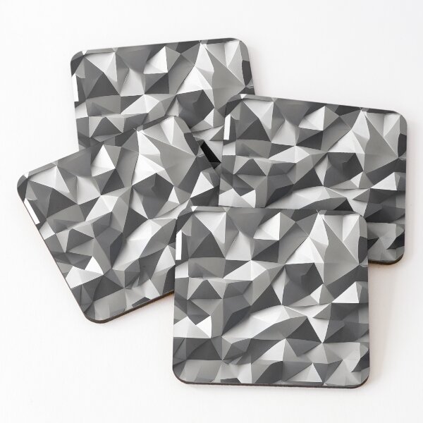 Item preview, Abstract Geometric Black and White Pattern designed and sold by Rostislav Bouda.