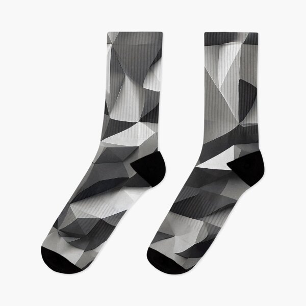 Item preview, Abstract Geometric Black and White Pattern designed and sold by Rostislav Bouda.