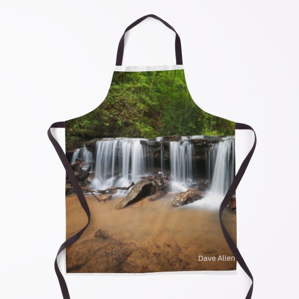 Item preview, Waterfall Blue Ridge parkway landscape Dave Allen Greeting Card. designed and sold by ciyou.