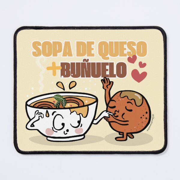 Item preview, Cheese Soup and Bunuelo designed and sold by Claustronautas.