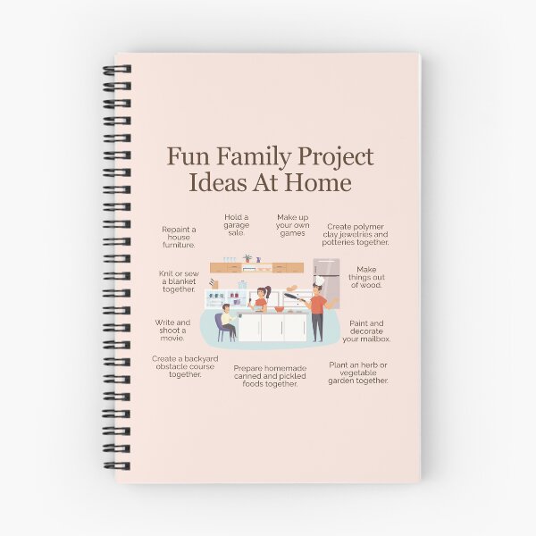 Item preview, Fun Family Project Ideas at Home designed and sold by TheFocusedShop.