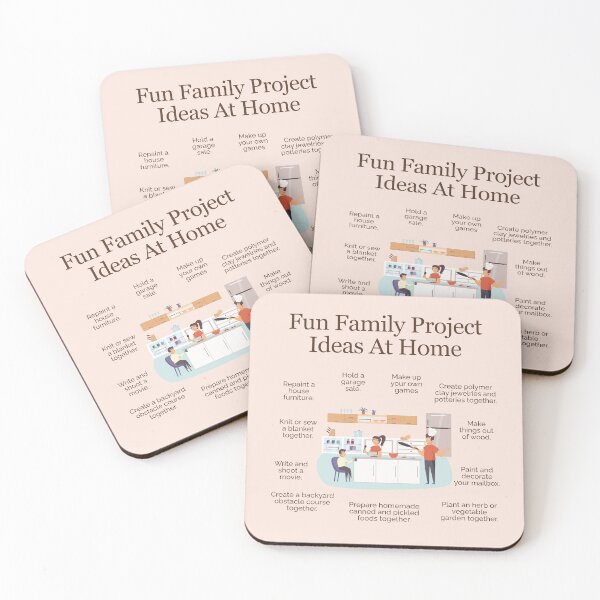 Item preview, Fun Family Project Ideas at Home designed and sold by TFHStore.