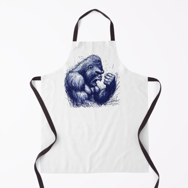 Item preview, Inked Gorilla Roar designed and sold by NickTaroDesign.