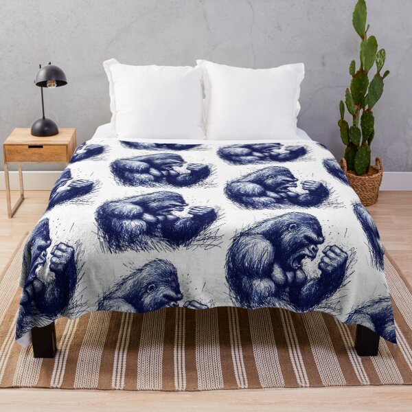 Item preview, Inked Gorilla Roar designed and sold by NickTaroDesign.