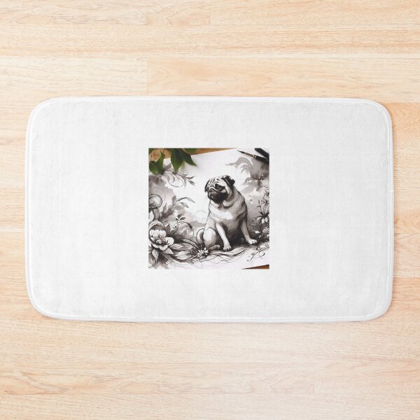 Item preview, Cartoonish Pug Delight designed and sold by PawspectCreate.