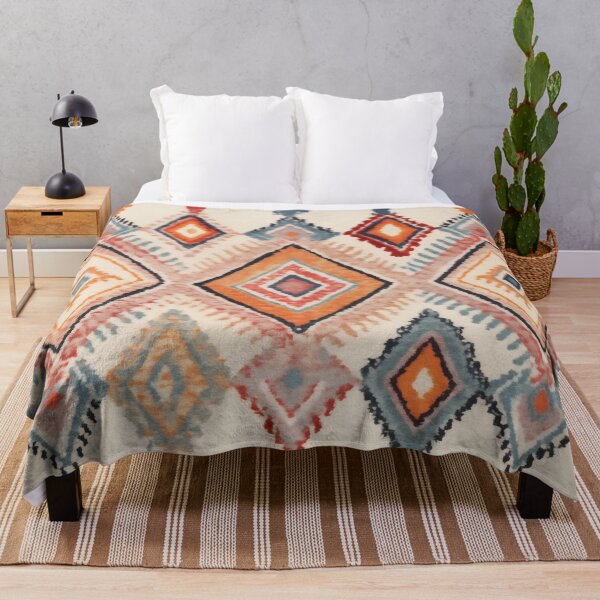Item preview, Moroccan Berber Rug Design No.27 - Multicolor, Ivory White designed and sold by Zoltan Ratko.