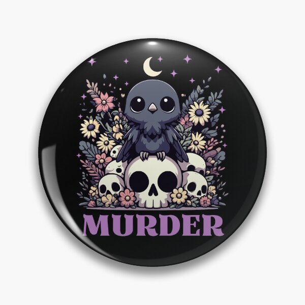 Item preview, Murder Crow designed and sold by Kawaii-n-Spice.
