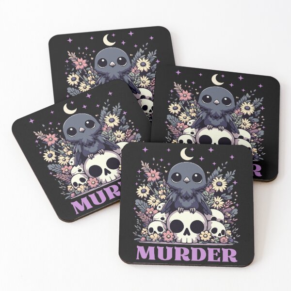 Item preview, Murder Crow designed and sold by Kawaii-n-Spice.