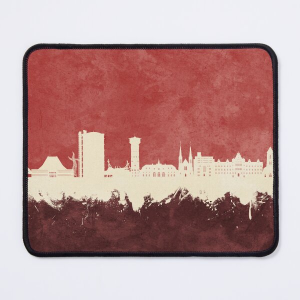 Item preview, Oberhausen Germany Skyline designed and sold by ArtPrints.