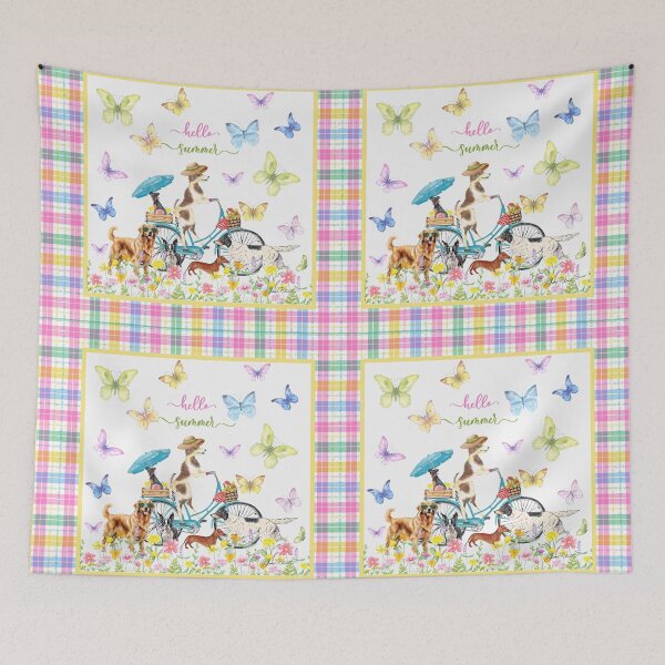 Item preview, Summertime Dogs A1-SQ designed and sold by Jean Plout.