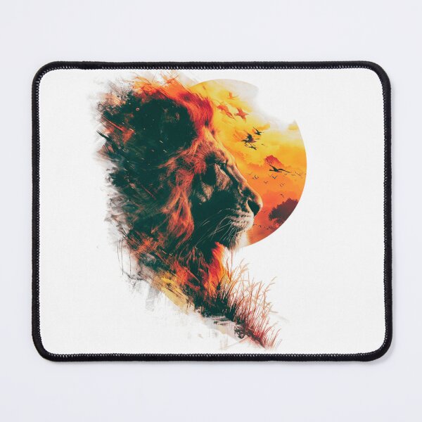 Item preview, lion, lion digital art design designed and sold by Panom Suavichien.