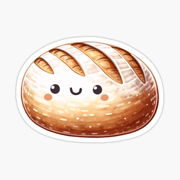 Item preview, Cute Sourdough Bread designed and sold by Emitropy.