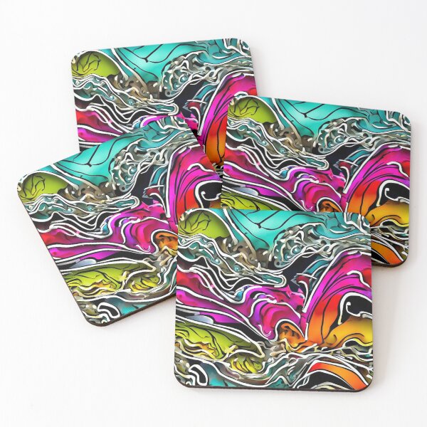 Item preview, Get Wavy 1 (abstract) designed and sold by Zendragon-Store.