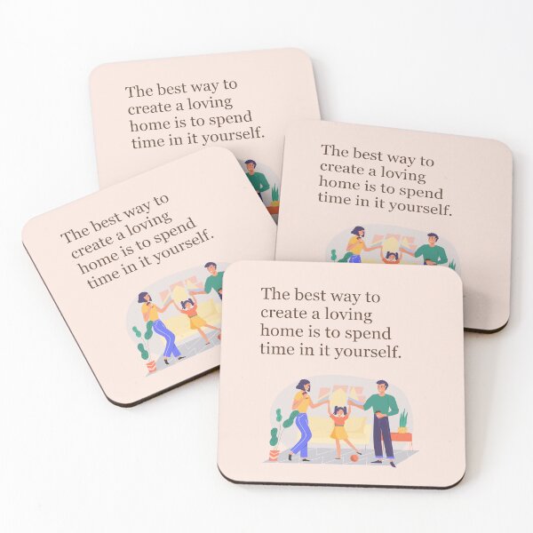 Item preview, Create a Loving Home by Spending Time in it designed and sold by TFHStore.