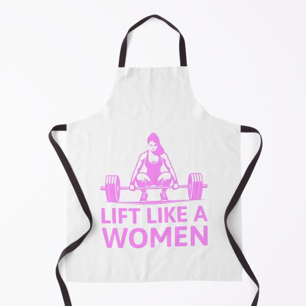 Item preview, Lift Like A Women! Pink Gym Girlie Deadlifting designed and sold by PMCreative.