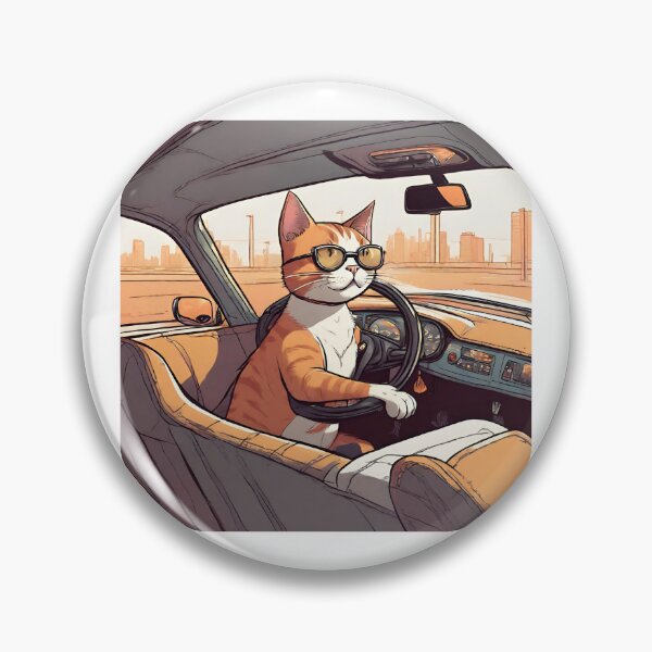 Item preview, I'm a cat driving a car 7 designed and sold by LorenzoArtZa.