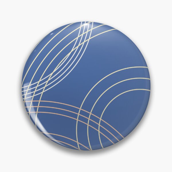 Item preview, Circles on blue background designed and sold by KMA Home Design.