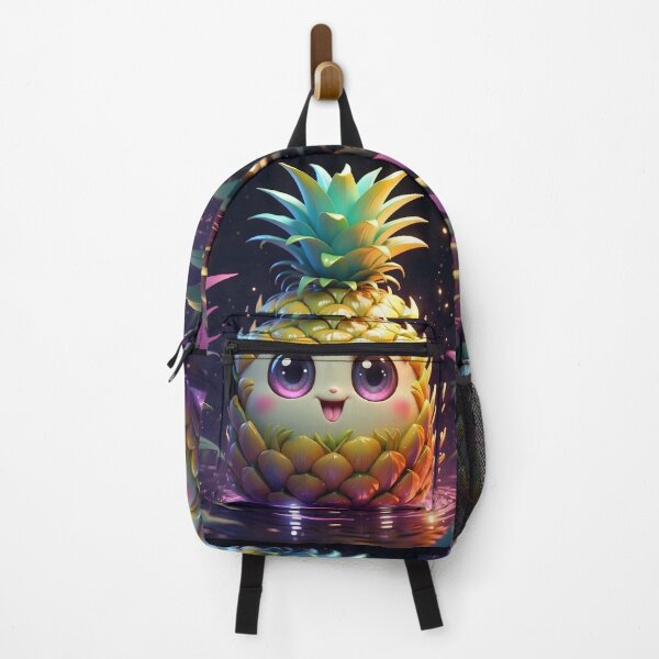 Item preview, Cosmic Pineapple Paradise - Cute Kawaii Fruit designed and sold by MerchshopNL.