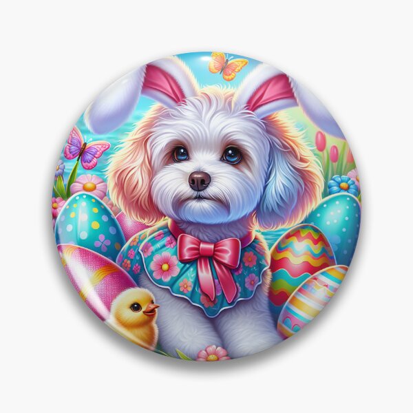 Item preview, Maltipoo easter bunny Funny Maltipoo Lovers Gift Dog Easter designed and sold by HosvPrint .s.