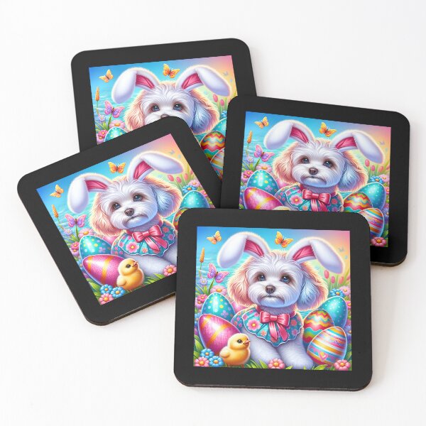 Item preview, Maltipoo easter bunny Funny Maltipoo Lovers Gift Dog Easter designed and sold by HosvPrint .s.