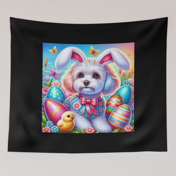 Item preview, Maltipoo easter bunny Funny Maltipoo Lovers Gift Dog Easter designed and sold by HosvPrint .s.