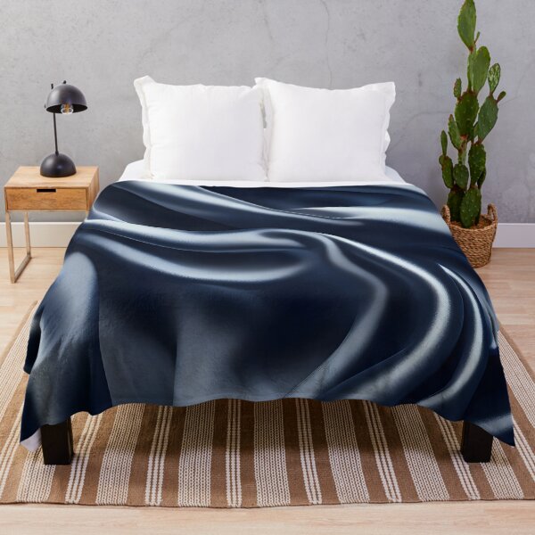 Item preview, Elegant Blue Satin Fabric Texture designed and sold by Rostislav Bouda.