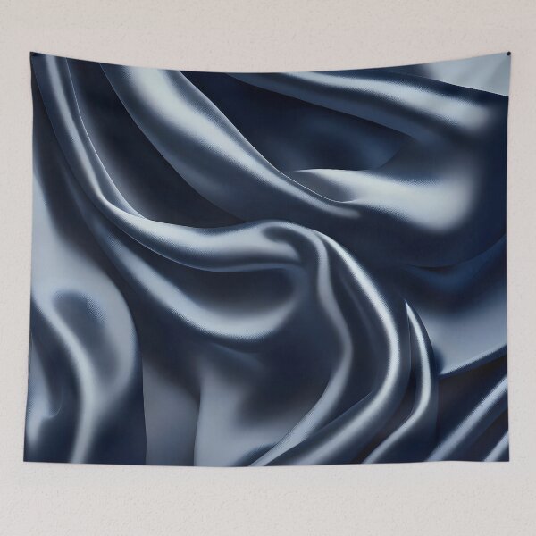 Item preview, Elegant Blue Satin Fabric Texture designed and sold by Rostislav Bouda.